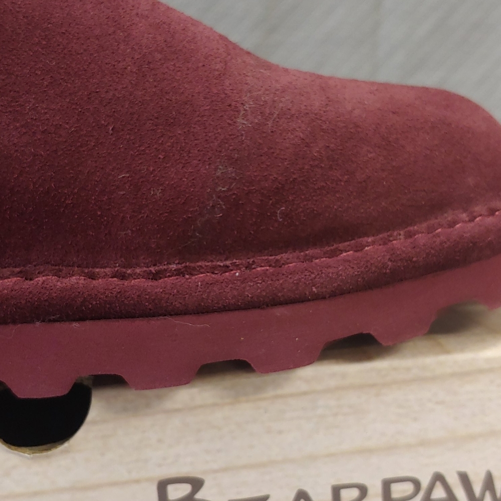 Bearpaw Virginia bootie with Never Wet Wine-9 - Picture 11 of 16